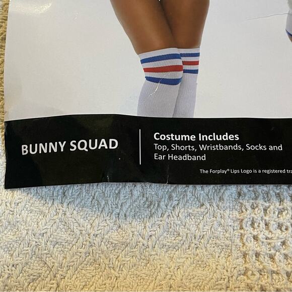 NEW Forplay Bunny Squad Space Jam Costume Size Medium Large - Picture 6 of 7